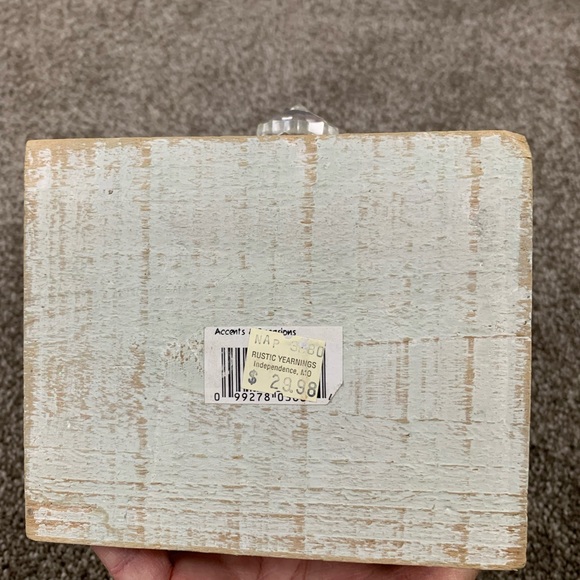 Birdhouse Metal Wood Green Tiles EUC Crystal Look Knob - Picture 6 of 8